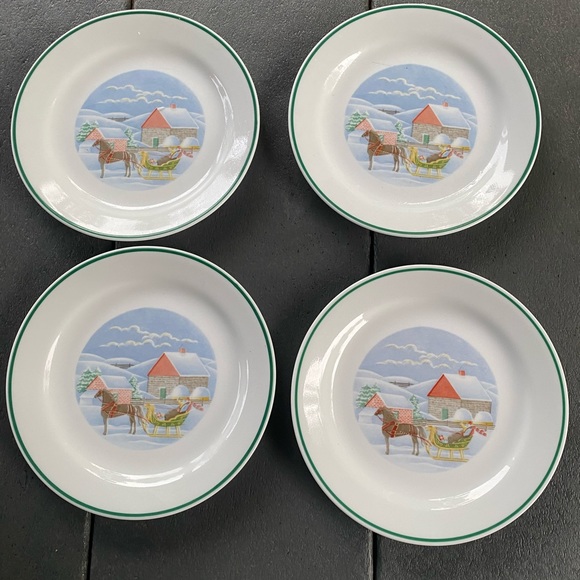 4 Corelle 7.25” Country Memories Plates - Picture 9 of 10